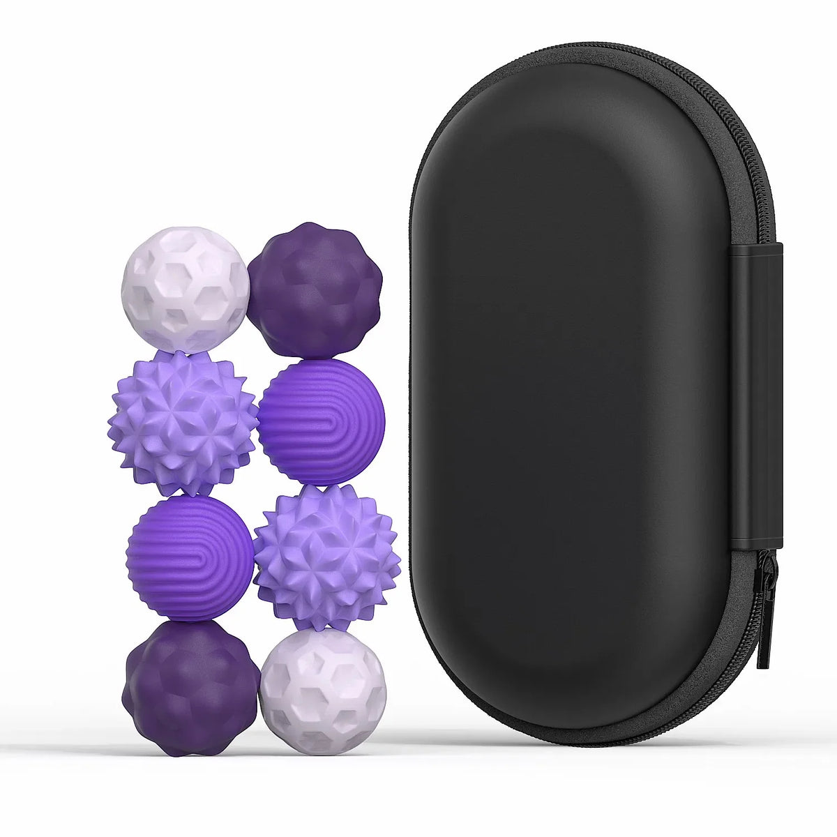 Magnetic Sensory Fidget Balls – Silicone Quiet Fidget Toy