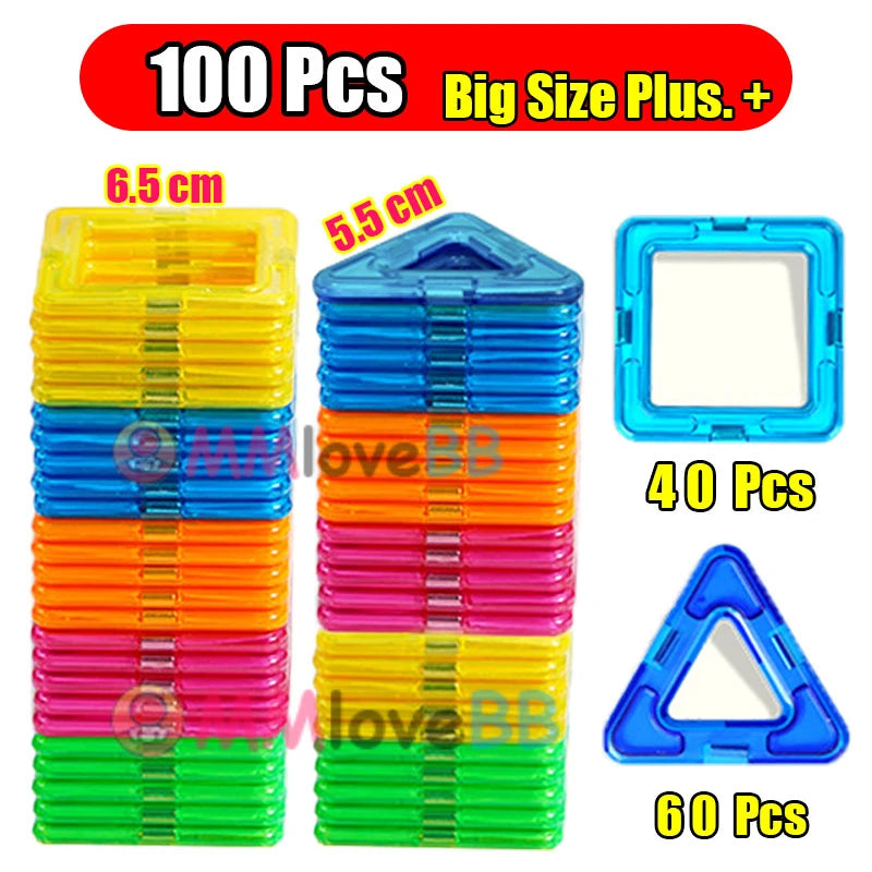 Magnetic Building Blocks – DIY Construction Set for Kids