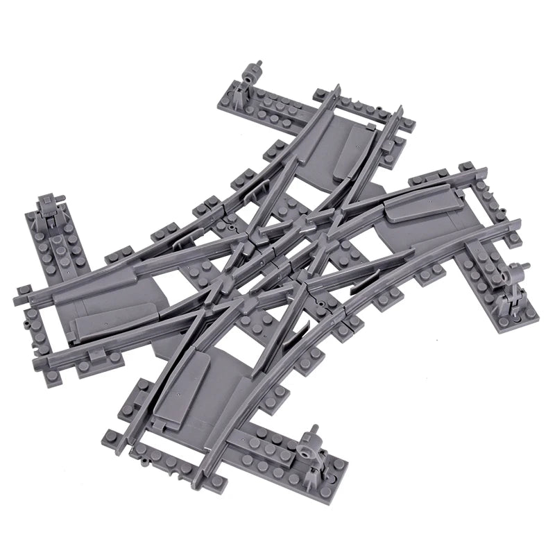 Train Track Building Blocks – Flexible DIY Railway Set