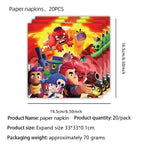 Birthday Party Decorations Set – Banner, Balloons & Cake Toppers