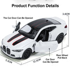 1:36 Diecast Car Model – Alloy Pull Back Vehicle