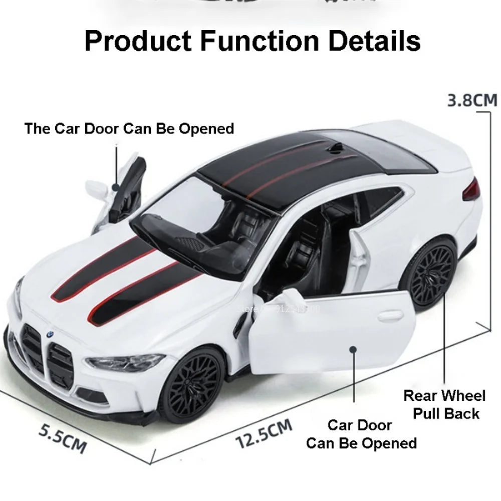 1:36 Diecast Car Model – Alloy Pull Back Vehicle