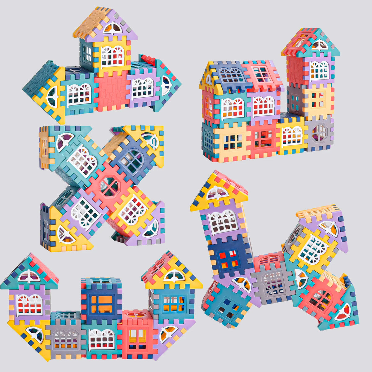 Large House Building Blocks – DIY Construction Set