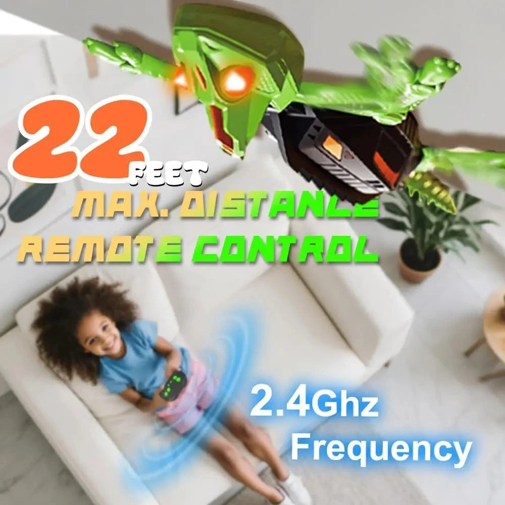 Wall Climbing RC Gecko Toy Rechargeable Remote Control Lizard with LED Eyes Dual Mode for Floor  Wall Gift for Kids Boys 3+