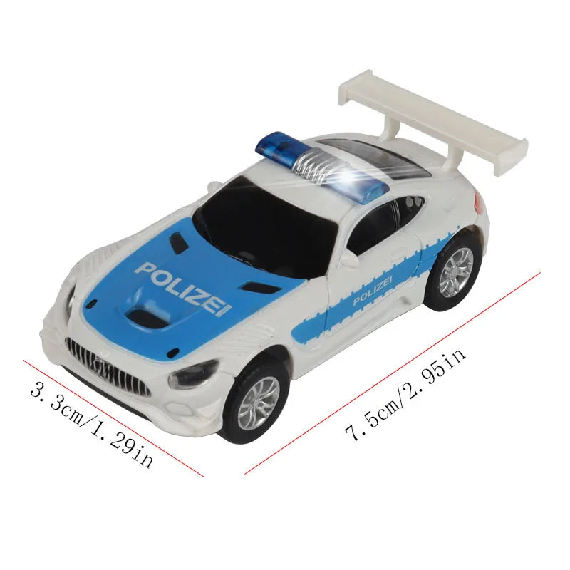 Slot Car Racing Toy 1:64 Electric Race Track Car