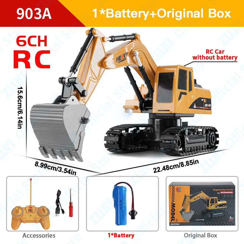 RC Excavator Dump Truck – Remote Control Vehicle