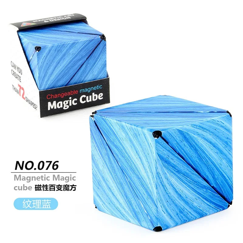 Magnetic Puzzle Cube – 3D Transformable Fidget Toy