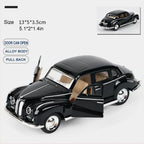 1:32 Diecast Car – Vintage Pull Back Miniature Vehicle