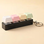 Mechanical Keyboard Key Tester – LED Keycap Fidget Keychain