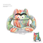 Monster Plush Toy Big Mouth Stuffed Character – 15/25/35cm
