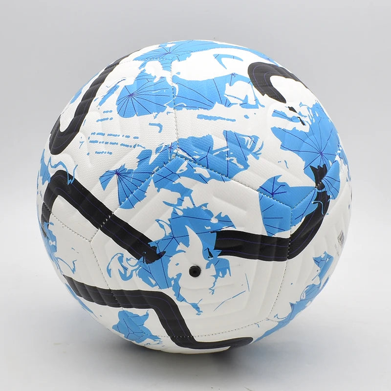 Soccer Ball Size 5 PU Machine-Stitched Match Training Football